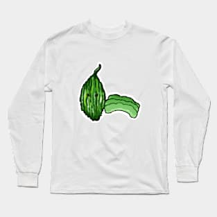Bitter melon is bitter but useful. Long Sleeve T-Shirt